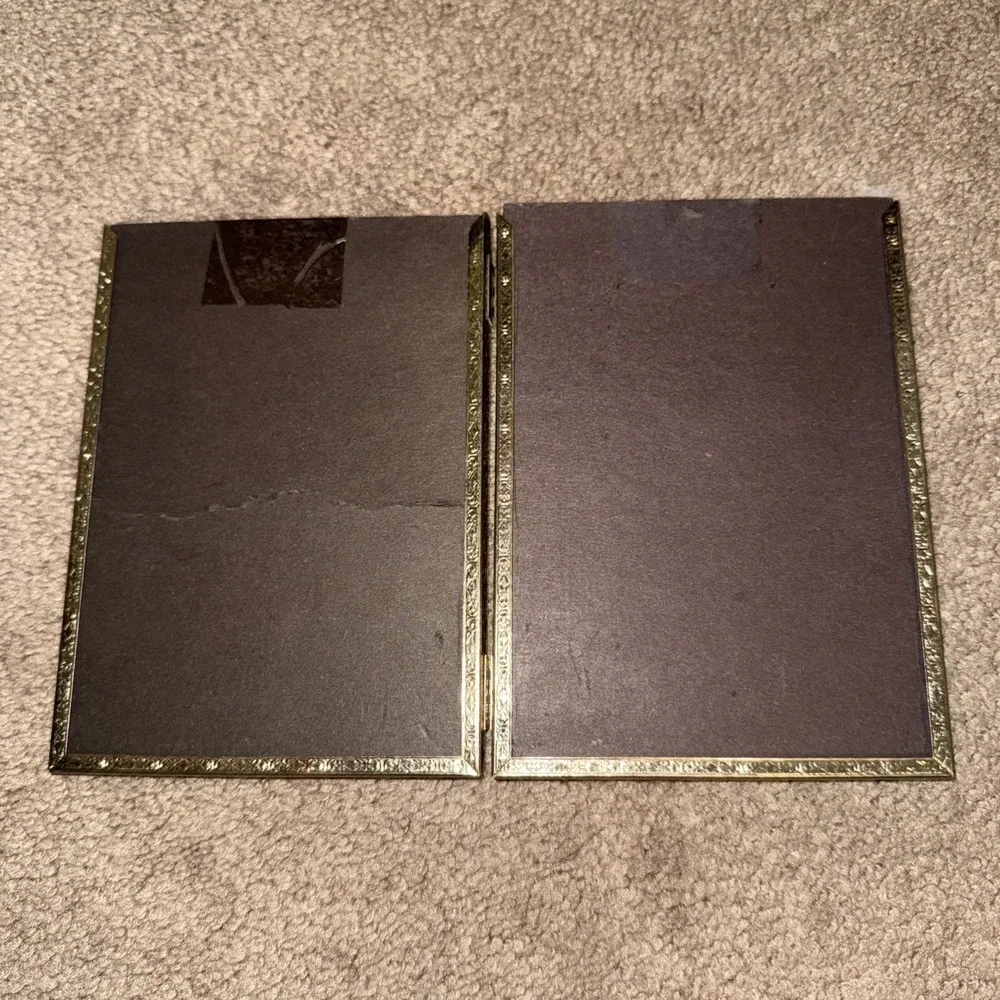 Vintage Brass Double Picture 5